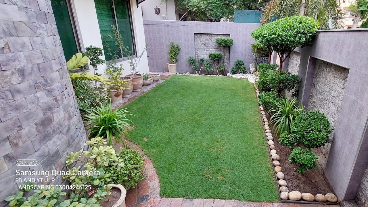 0300 42 46 125 Lush Green Garden Beautiful Landscaping Simple Decorated Home Garden In Pakistan YouTube