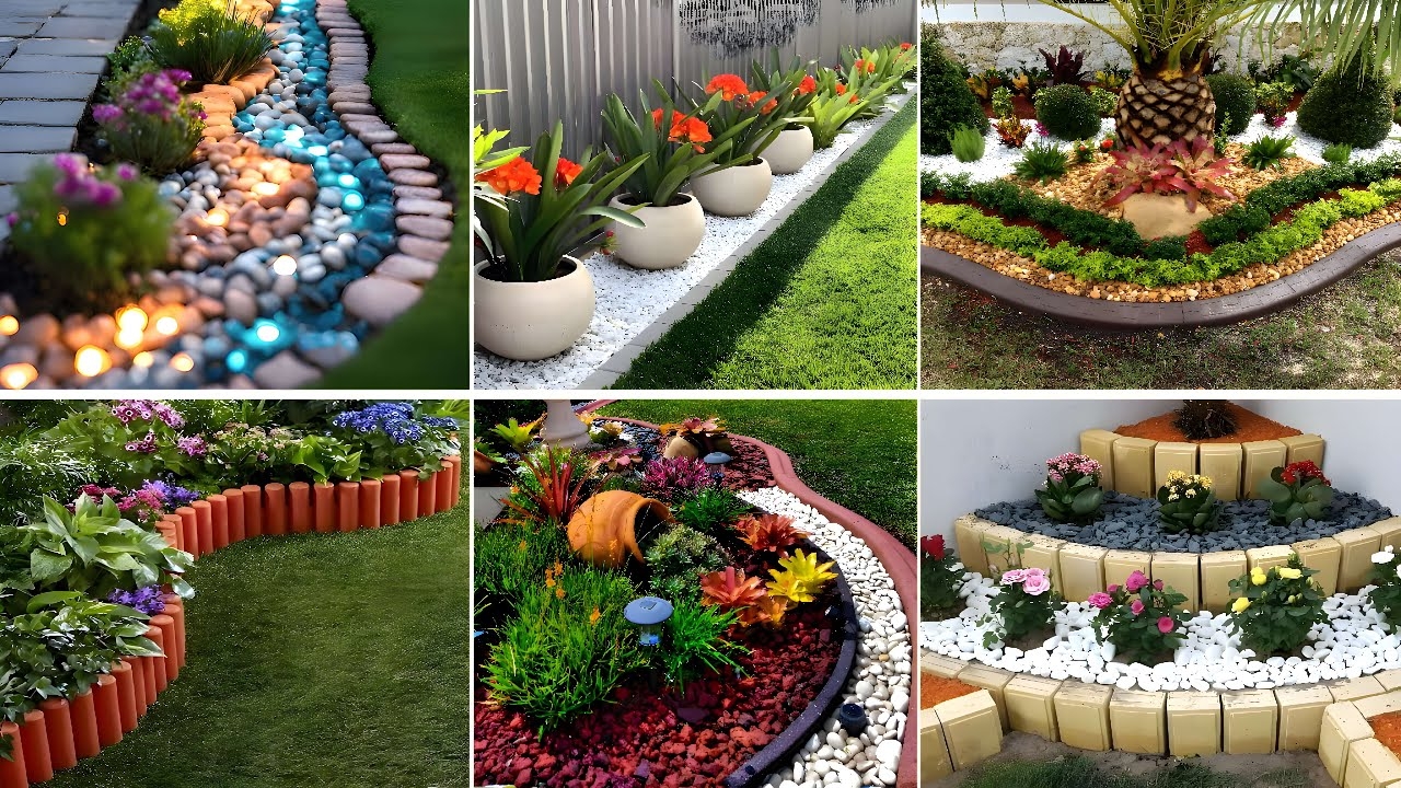 border ideas for landscaping