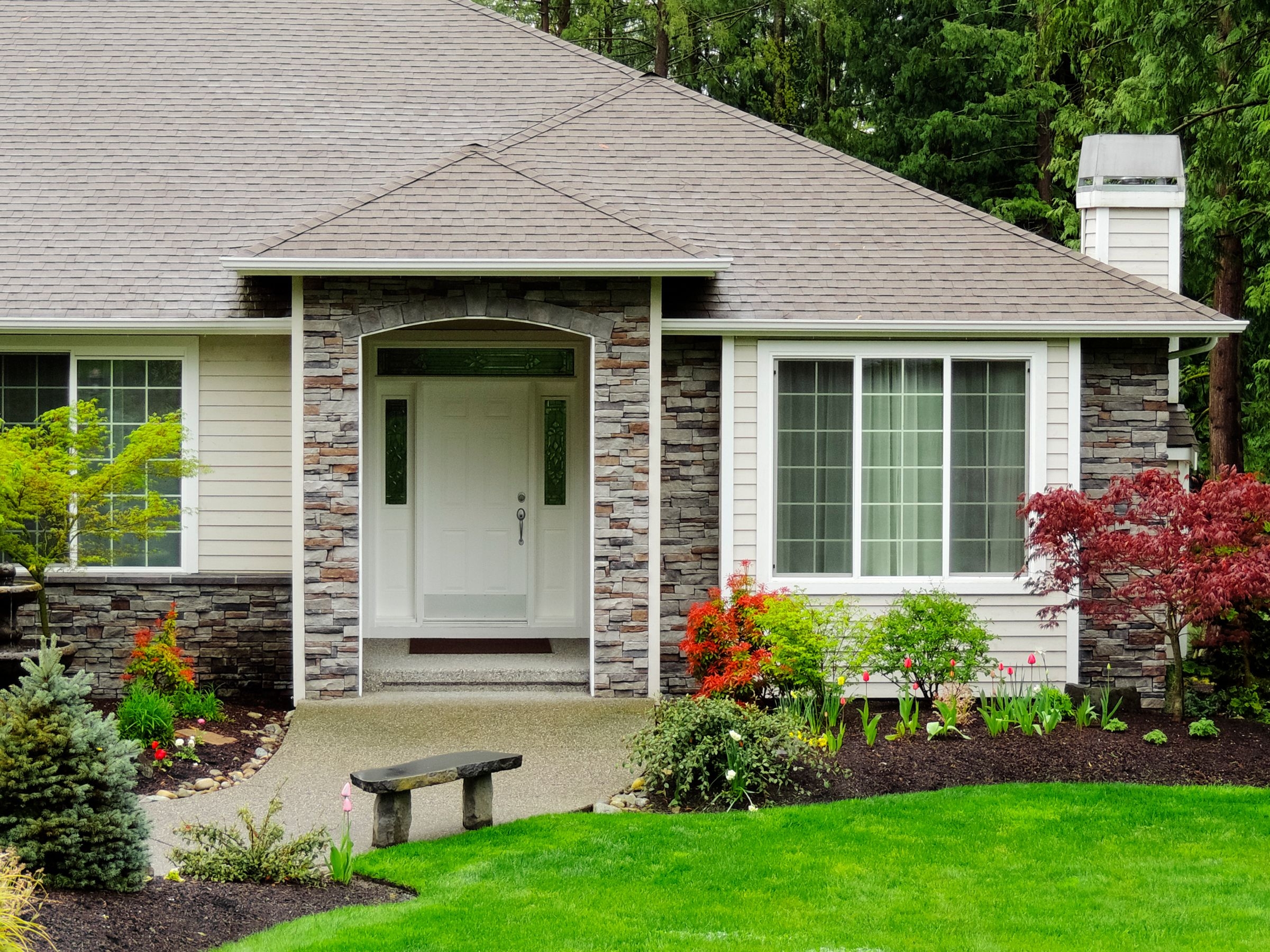 11 Small Front Yard Landscaping Ideas That Are Low Maintenance Real Homes