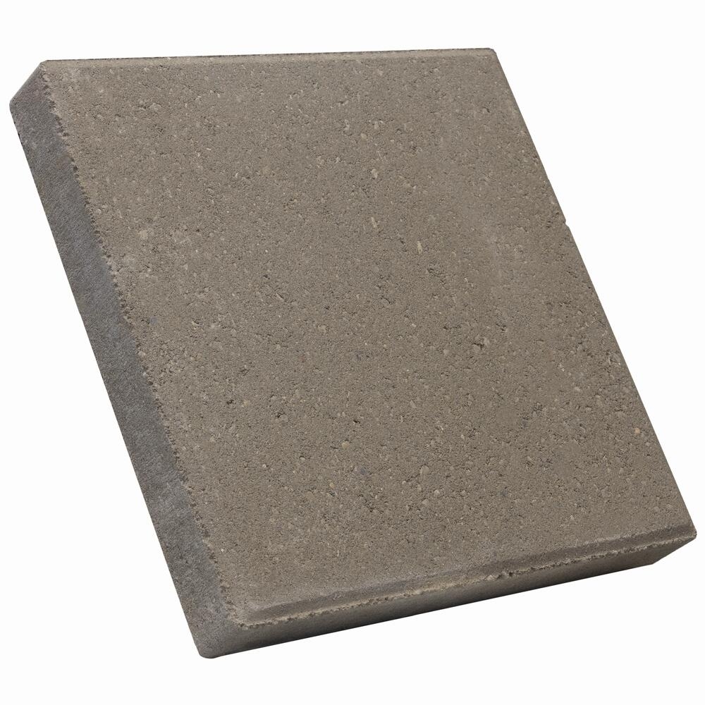 12 X 12 Gray Smooth Patio Block At Menards 