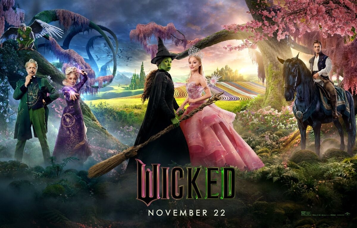 2024 Wicked Movie Poster 11X17 Ariana Grande Cynthia Erivo Land Of Oz EBay