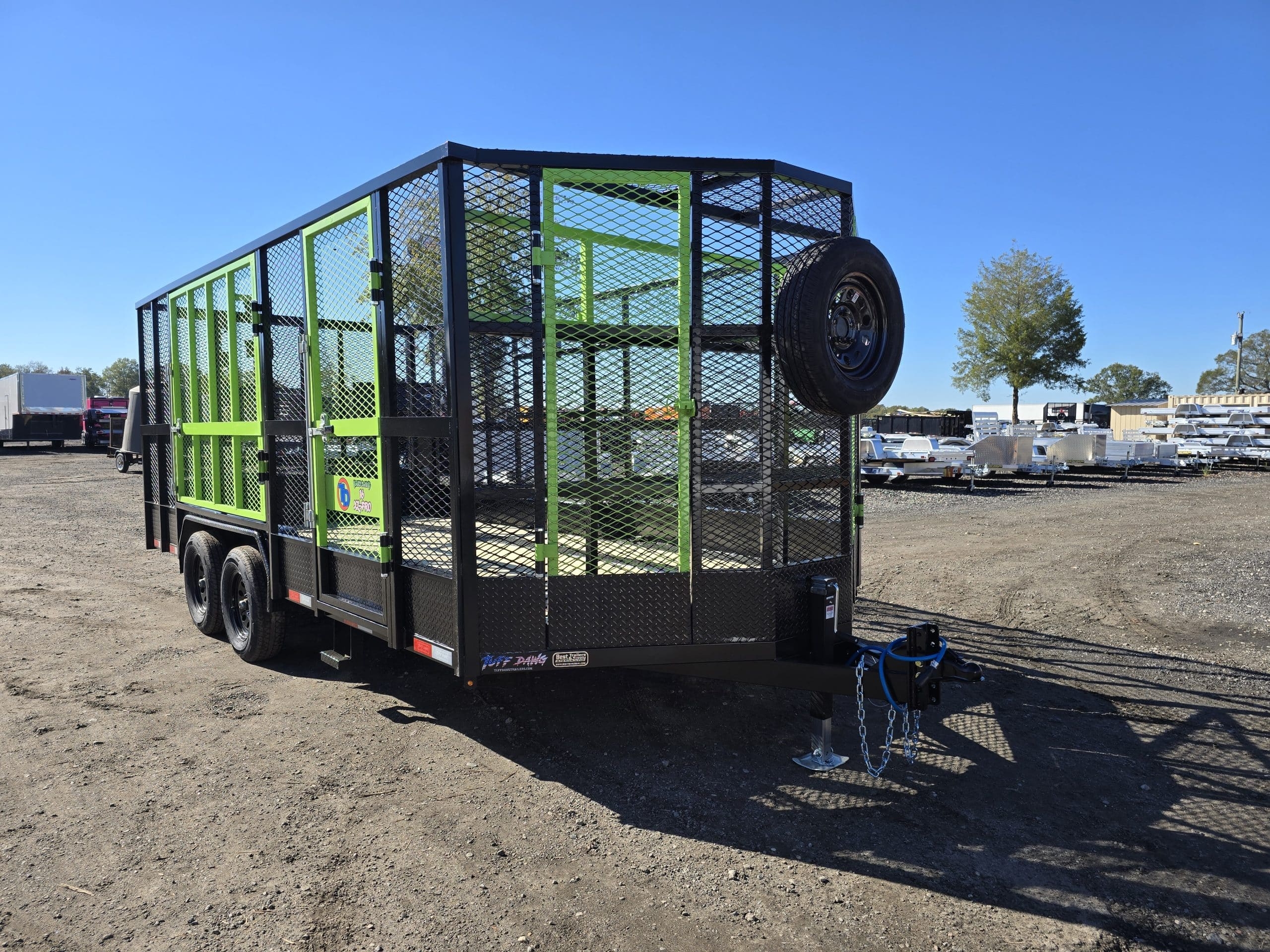 2025 8 5X16 Tuff Dawg Trailers 8 5x16 Xl Pro High Side Landscaping Trailer Ultimate Landscape Trailers dte10216 000641 Best Trailers USA
