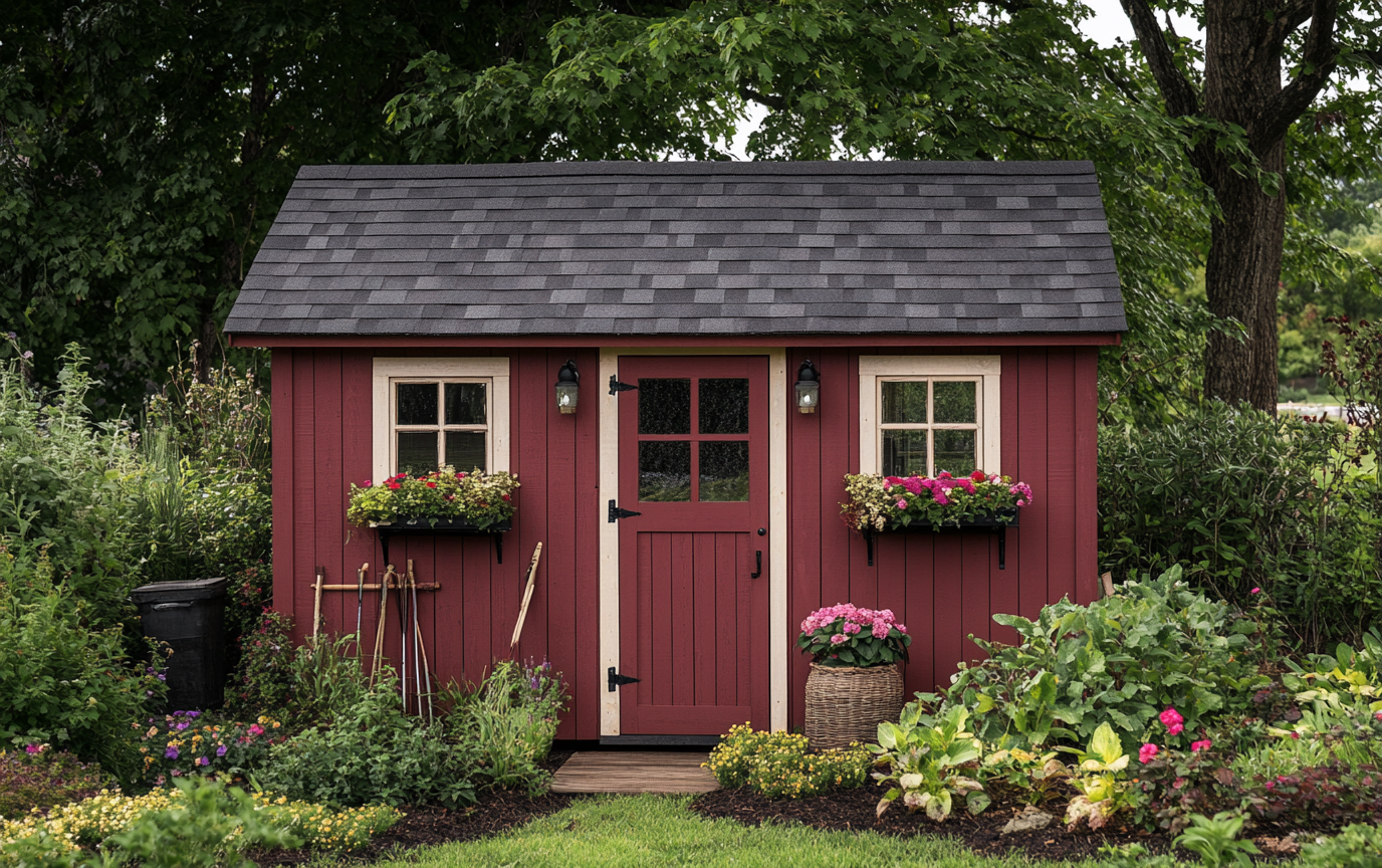 24 Inspiring Garden Shed Ideas For A Beautiful Backyard Escape Paradise Landscape