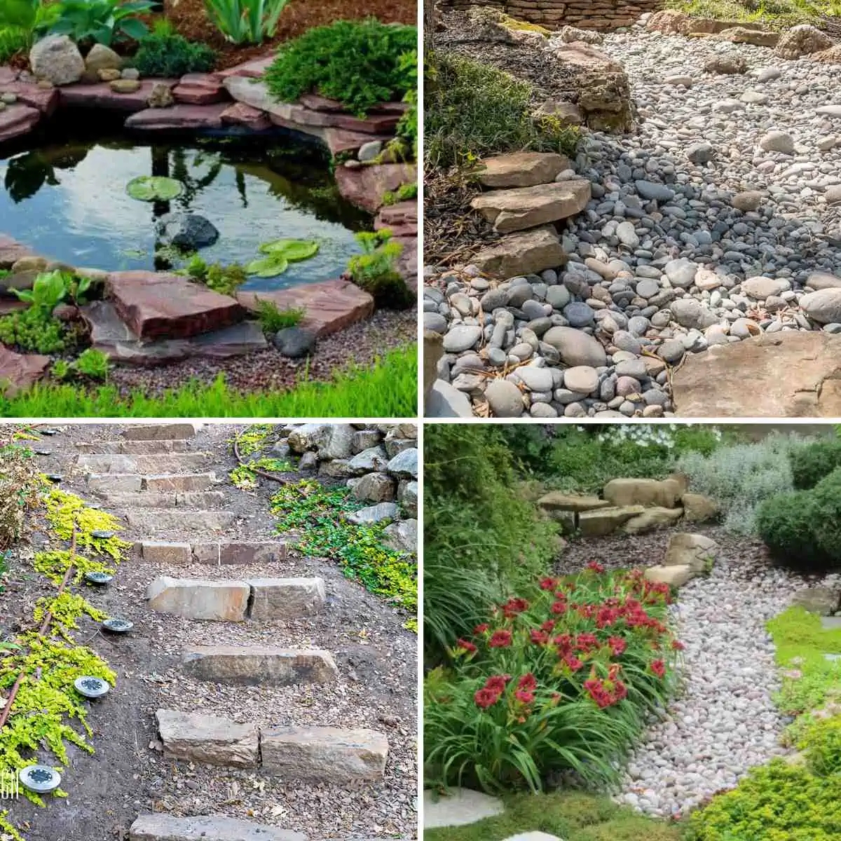 27 Unique Rock Landscaping Ideas For Your Yard Artsy Pretty Plants