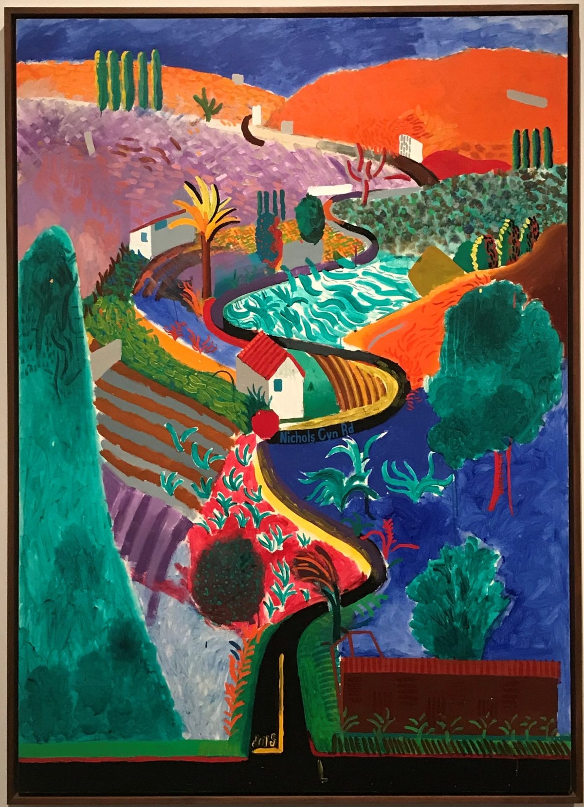  35 M Hockney Landscape To Sell At Auction