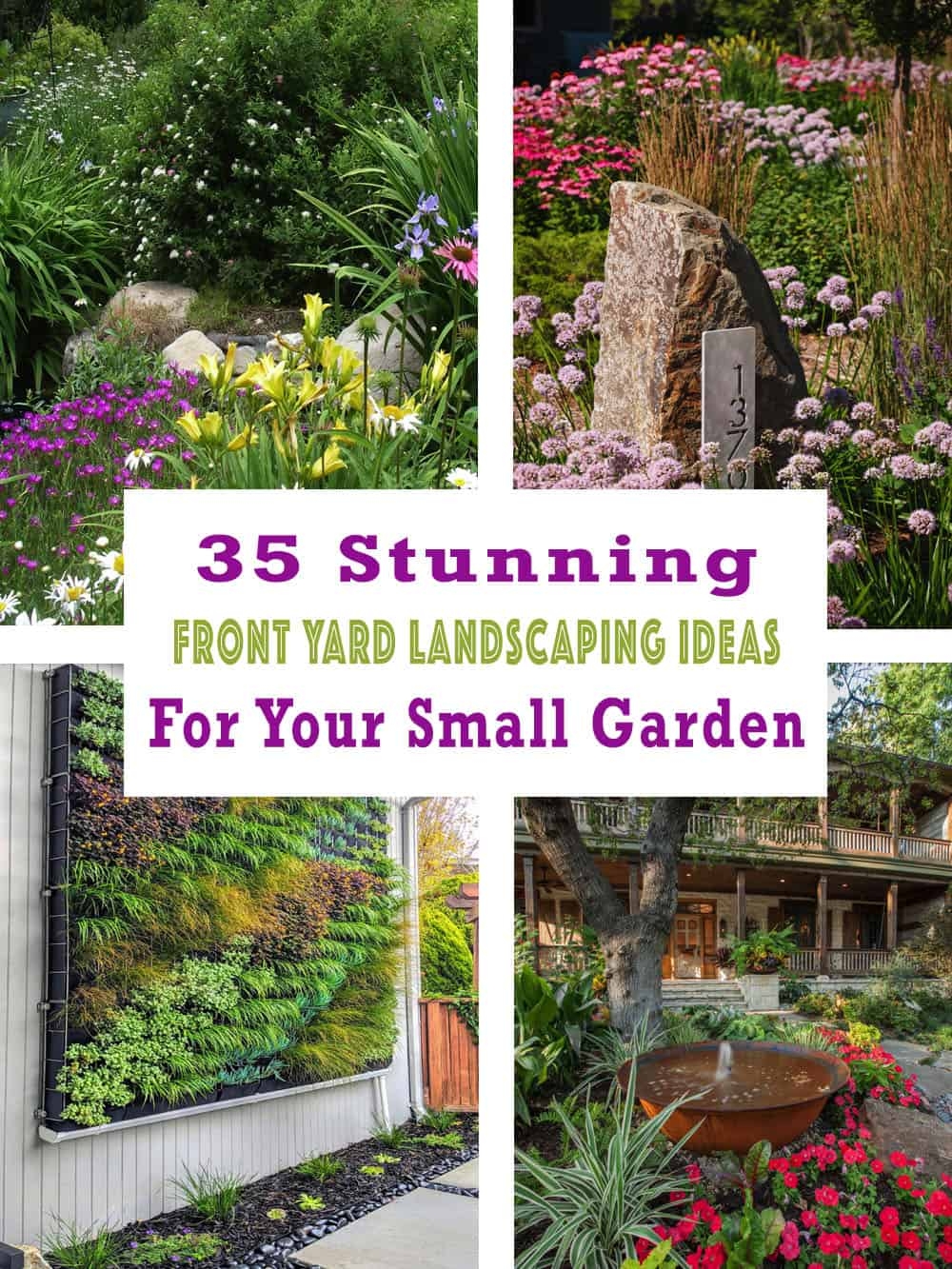35 Stunning Front Yard Landscaping Ideas For Your Small Garden