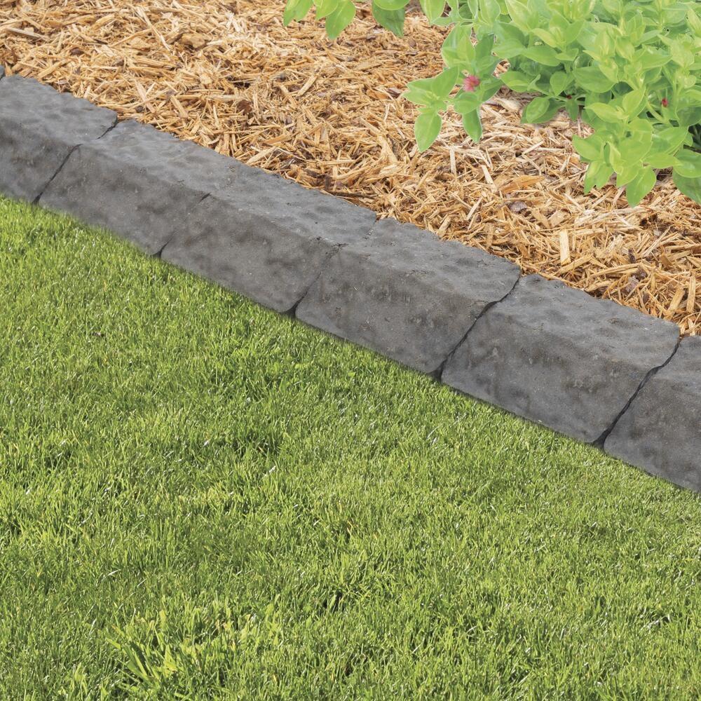 4 3 4 X 8 X 6 Curb Edger Block Quarry Gray At Menards 