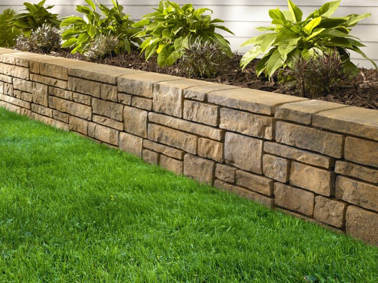 4 in H X 16 in L X 4 in D Jaxon Concrete Retaining Wall Block 14200142 At Lowes