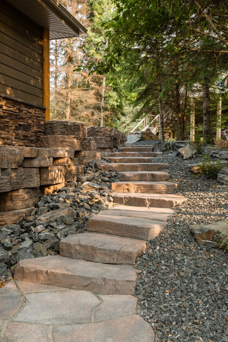 4 Landscaping Ideas For A Sloped Backyard Rockland Supplies
