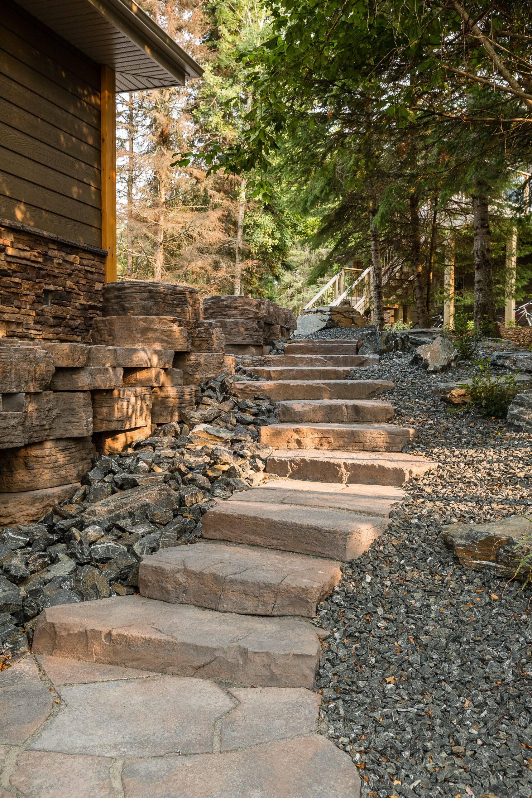 4 Landscaping Ideas For A Sloped Backyard Rockland Supplies