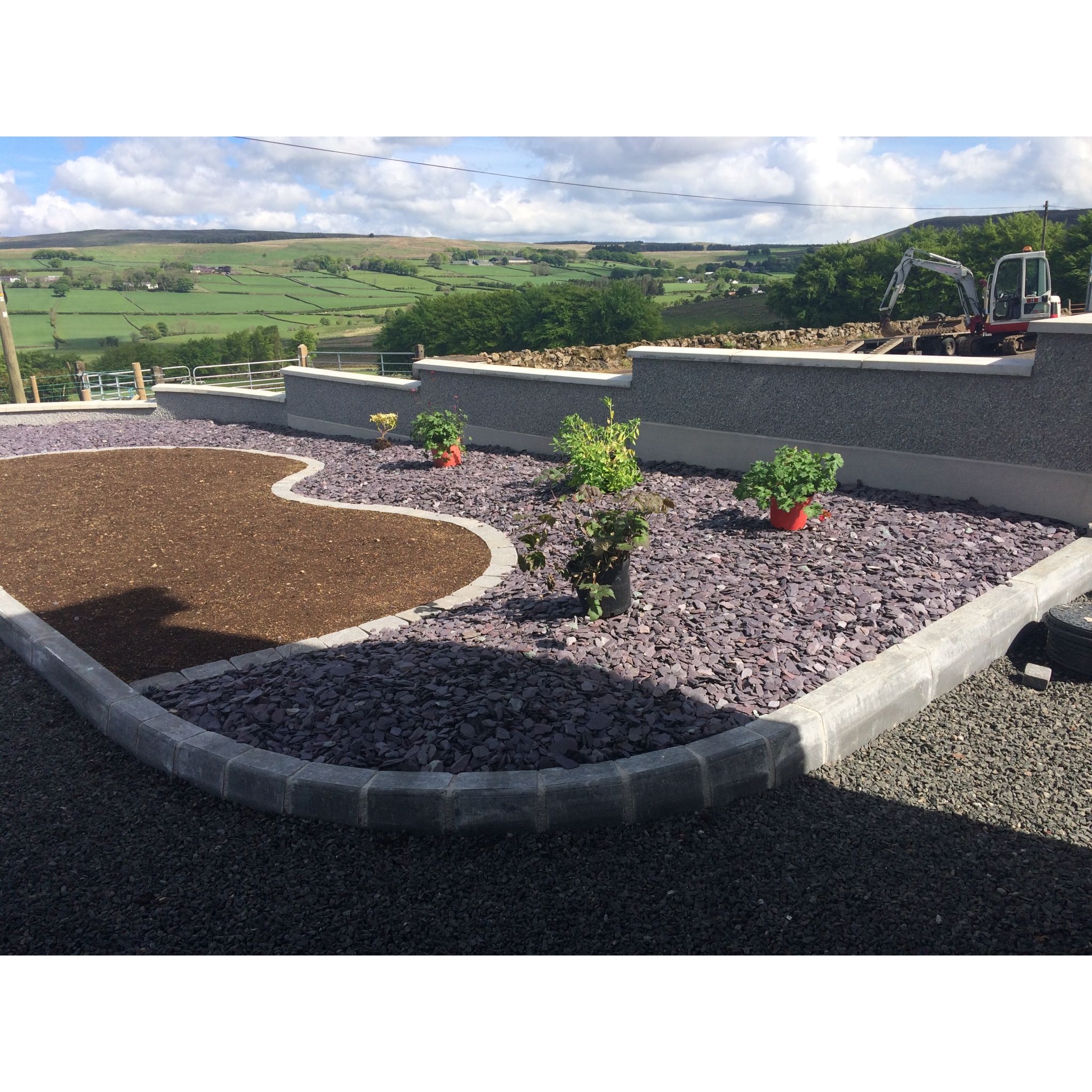 40mm Plum Slate Pre Pack Slemish Landscape Centre