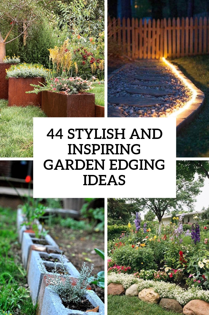 44 Stylish And Inspiring Garden Edging Ideas DigsDigs