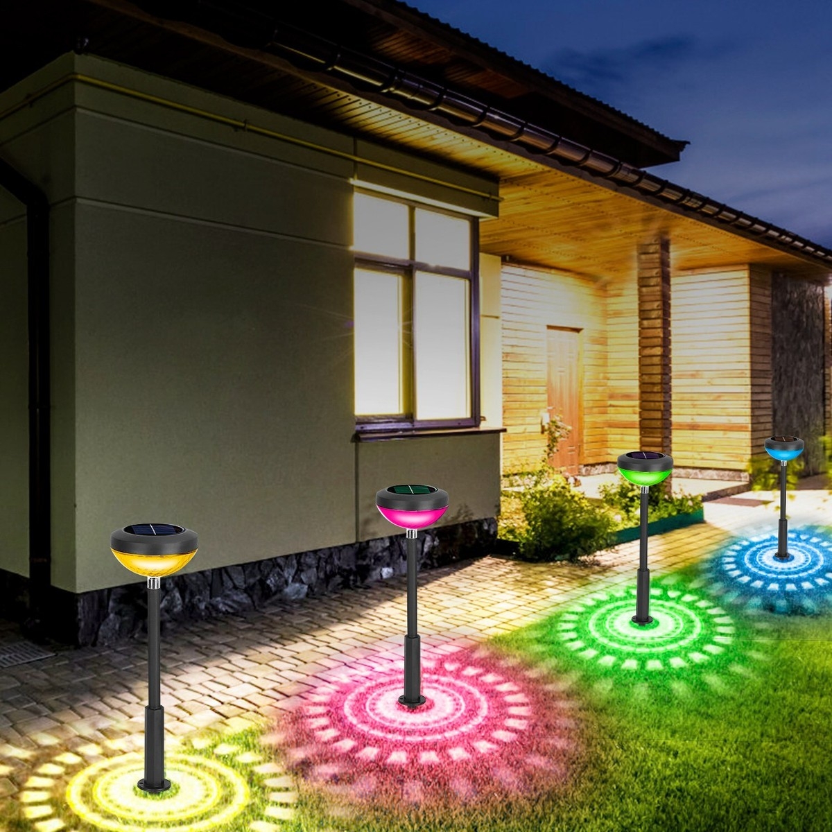 bright solar landscape lights