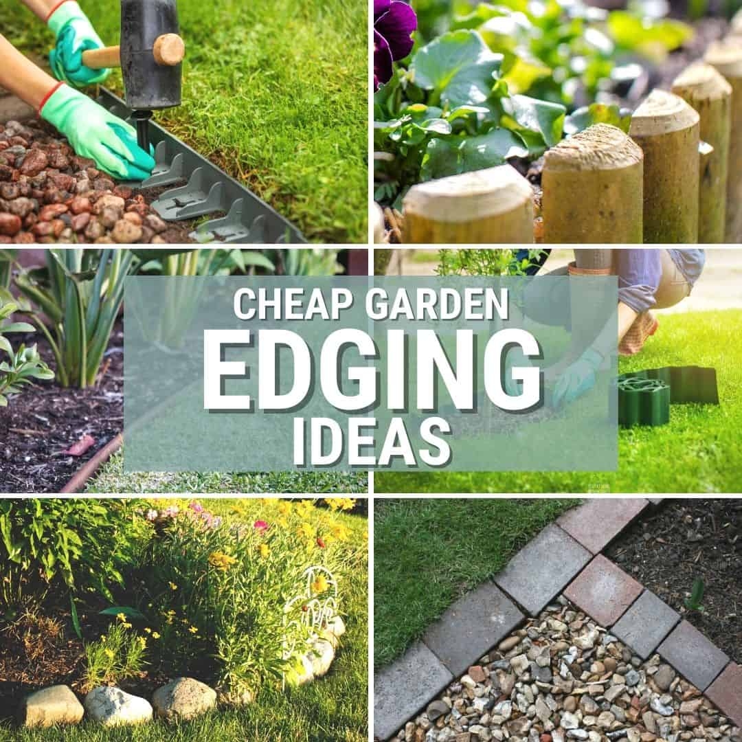 cheapest landscaping edging
