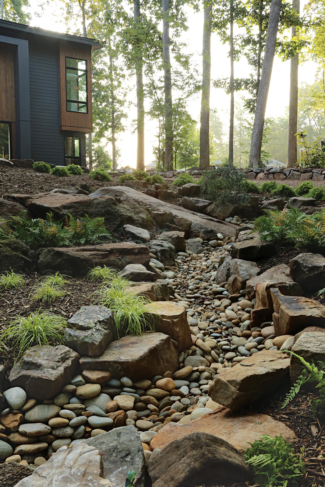 5 Inspiring Naturalistic Dry Creek Bed Designs Fine Gardening