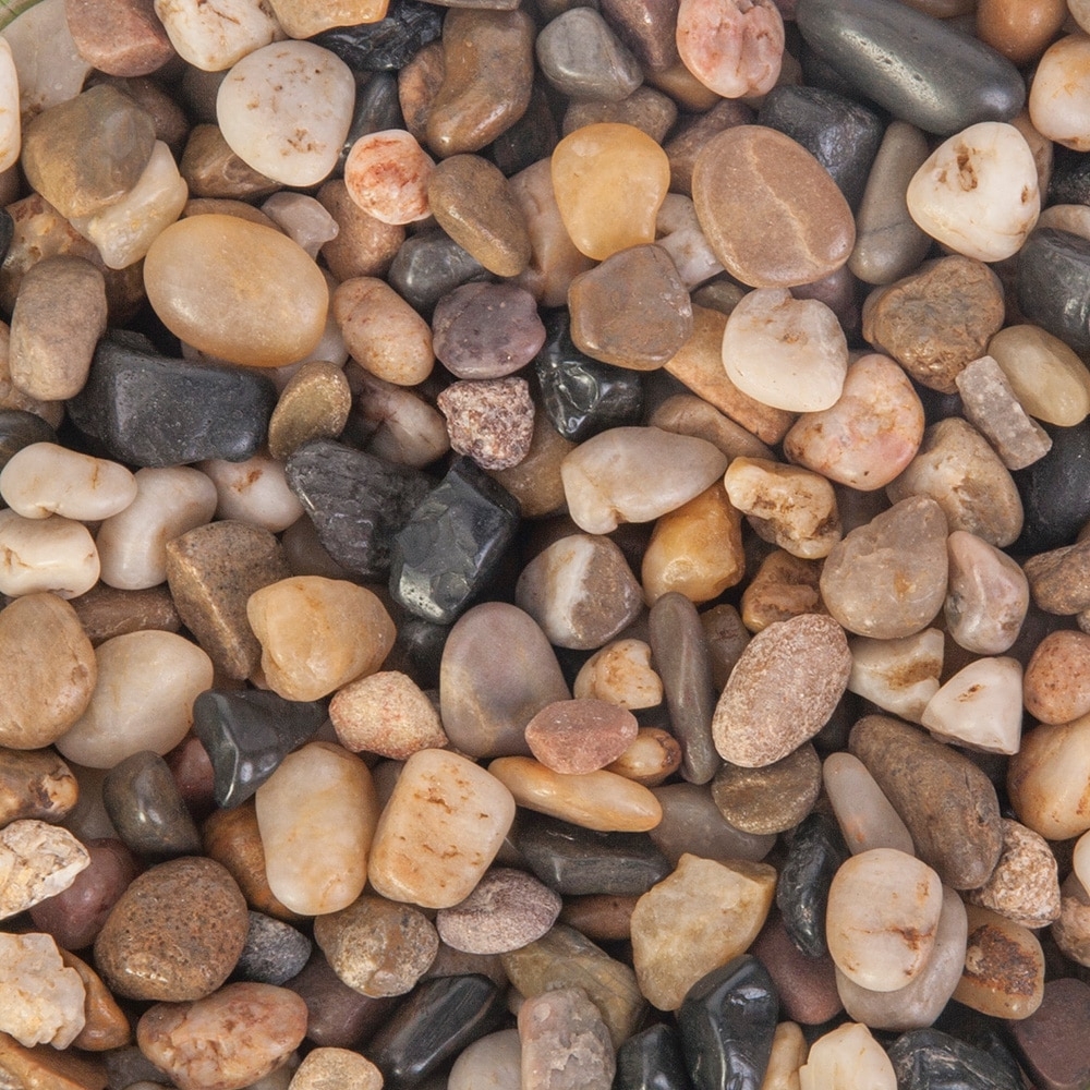 5 lb 4 lb Brown River Rock 77507 At Lowes