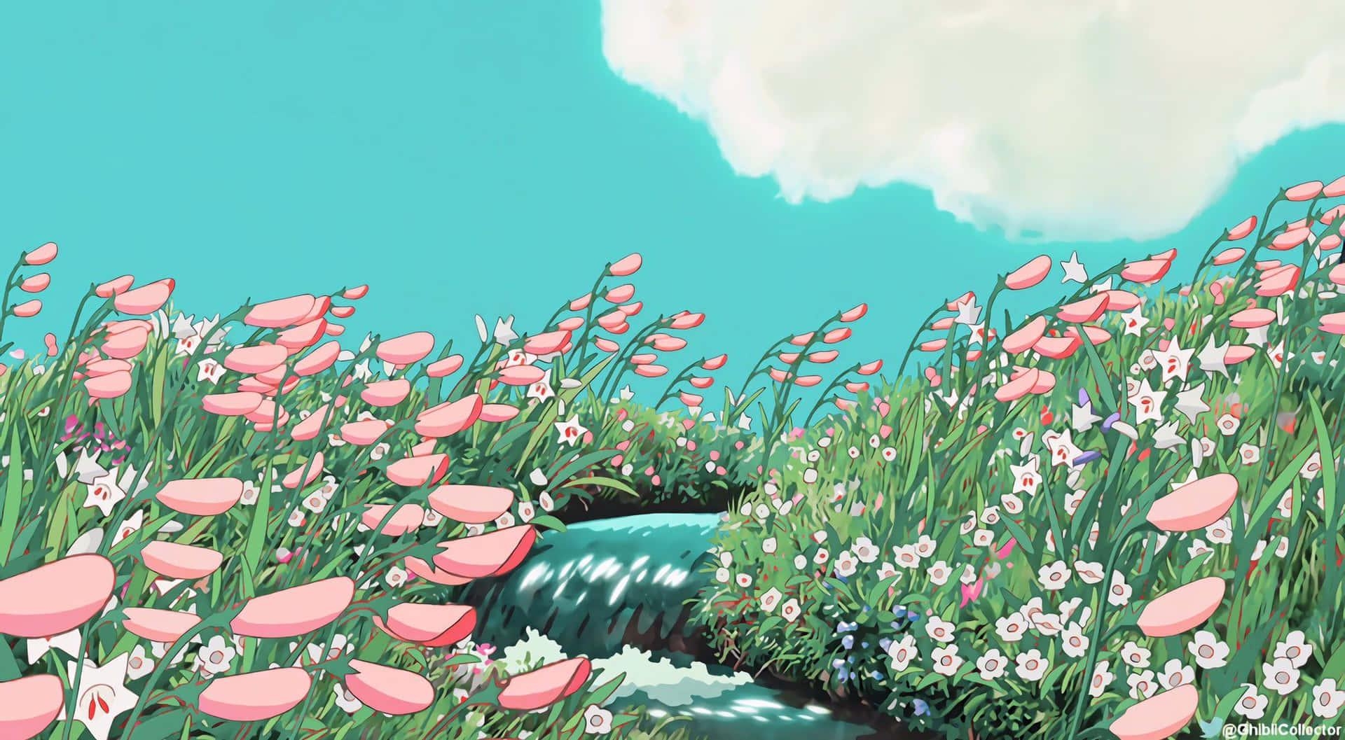  50 Studio Ghibli Landscape Wallpapers WallpaperSafari
