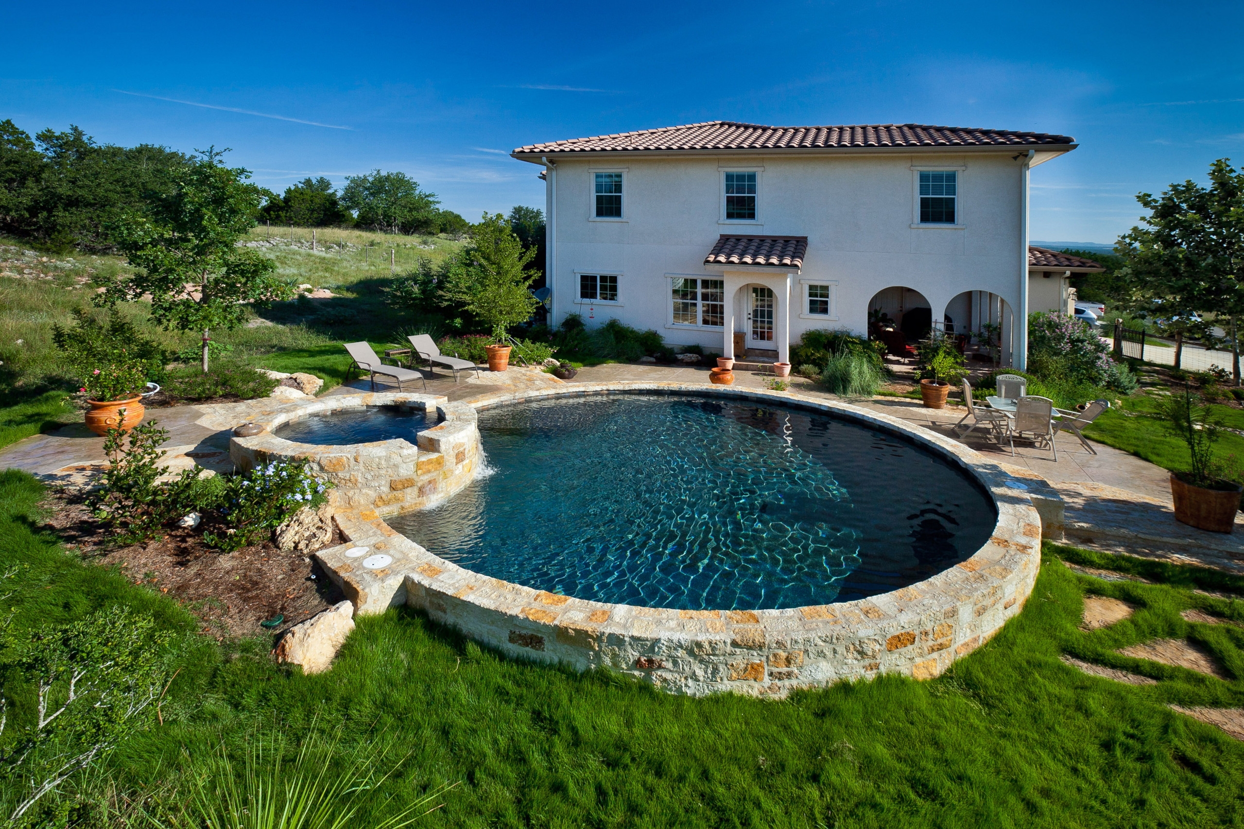 75 Aboveground Pool Fountain Ideas You ll Love August 2025 Houzz