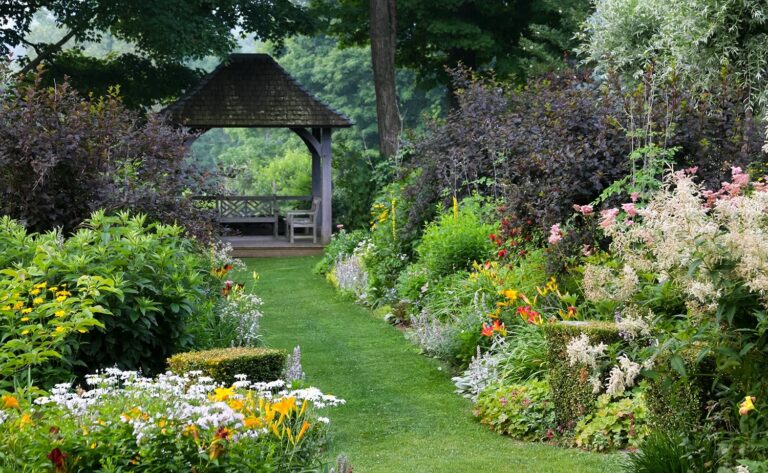 A Garden Where Old England Meets New England New Hampshire Home Magazine