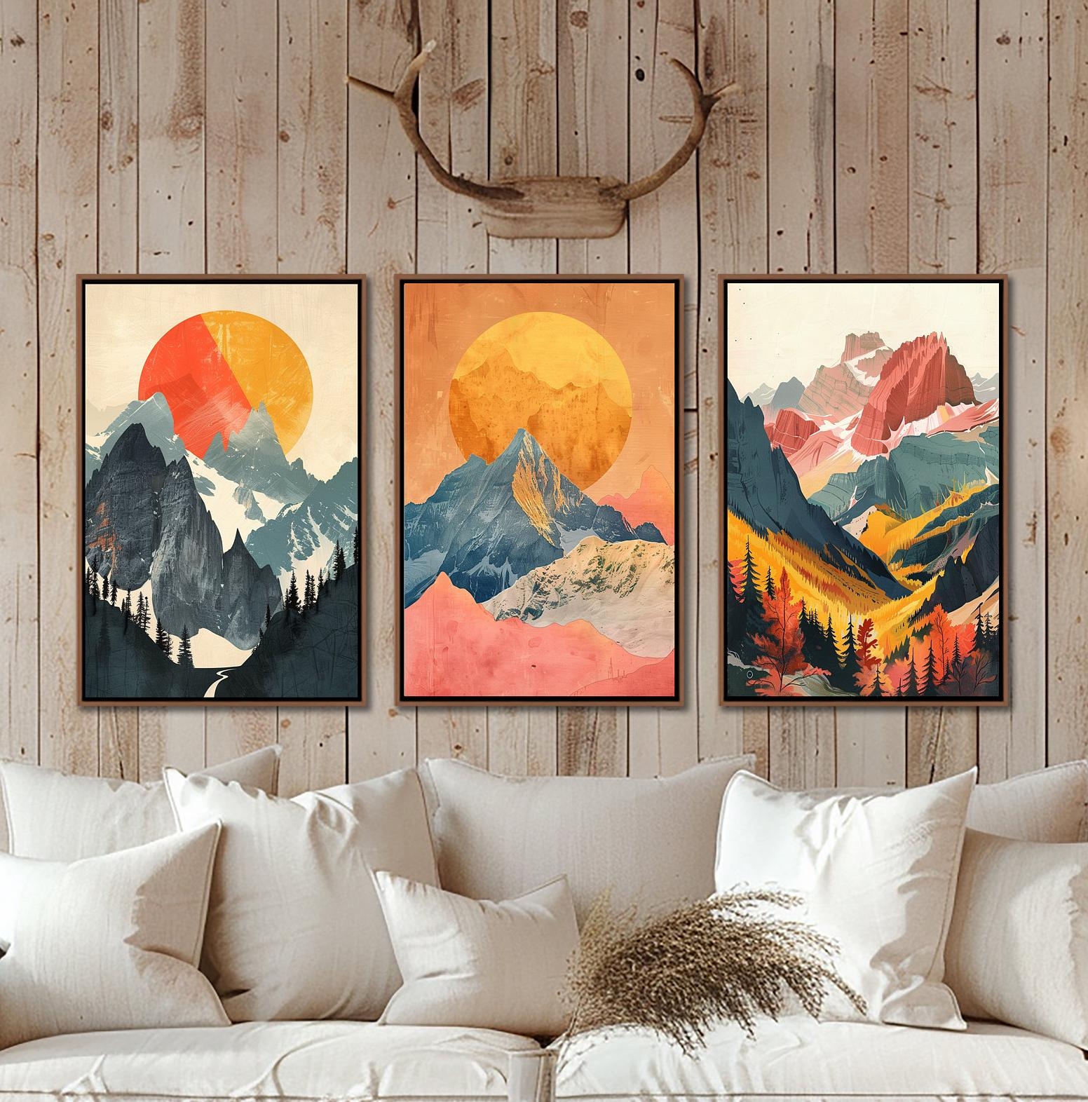 wall painting landscape