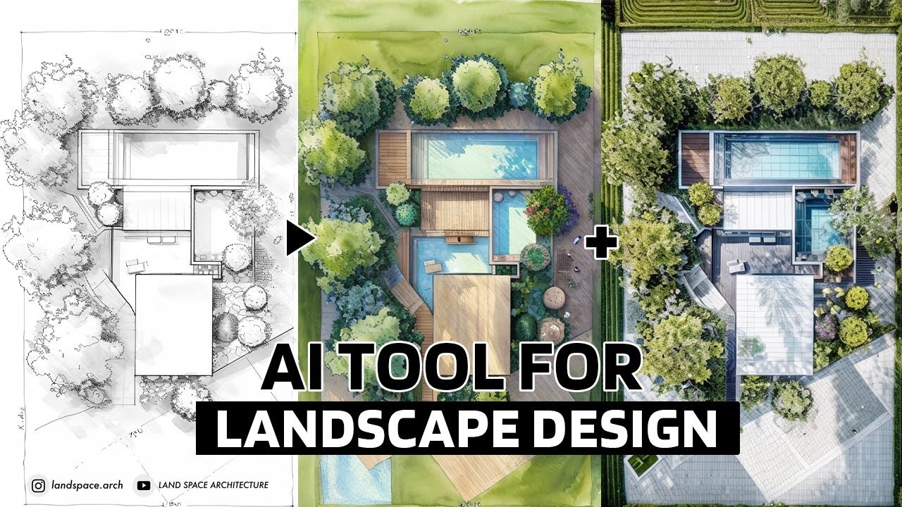 AI Tool For Landscape Design Sketch To Rendering Rendering Style Fusion YouTube