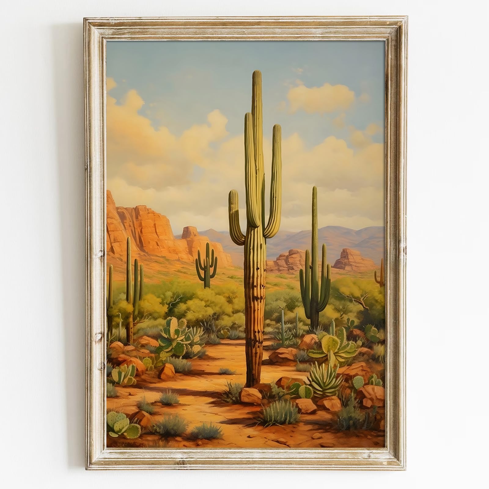 Amazon Abstract Cactus Wall Art Green Cactus Painting Desert Landscape Print Cactus Sunset Picture Desert Plant Poster Desert Landscape Canvas Natural Scenery Poster Saguaro Cactus Artwork 16x24inch No Frame Posters Prints