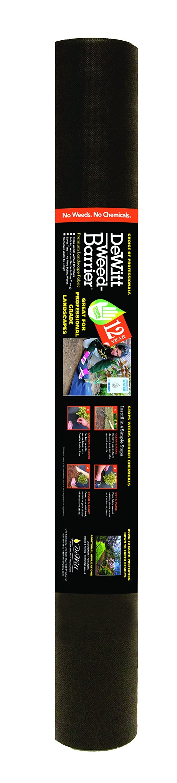 Amazon Dewitt 3 Foot By 100 Foot Non Woven 12 Year Landscape Fabric 12YR3100 Garden Fertilizers Patio Lawn Garden