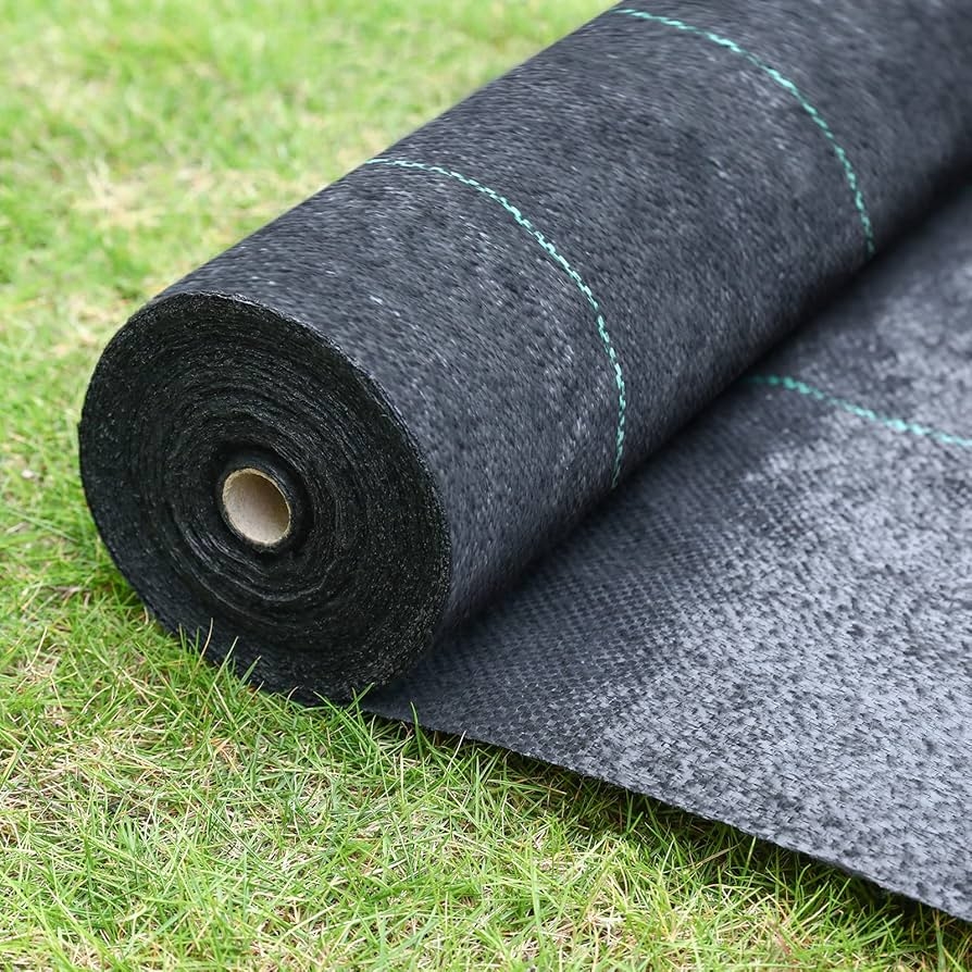 Amazon Land Guard Garden Weed Barrier Fabric High Density Woven Landscape Fabric Premium Heavy Duty Weed Mat Fabric Weed Blocker Fabric Suitable For Landscaping 3ft 50ft Patio Lawn Garden