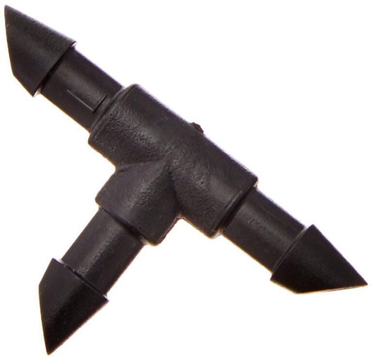 Amazon Mister Landscaper MLT TEE 1 4 Drip Irrigation Vinyl Barbed Tee 10 Quantity Lawn And Garden Watering Equipment Patio Lawn Garden