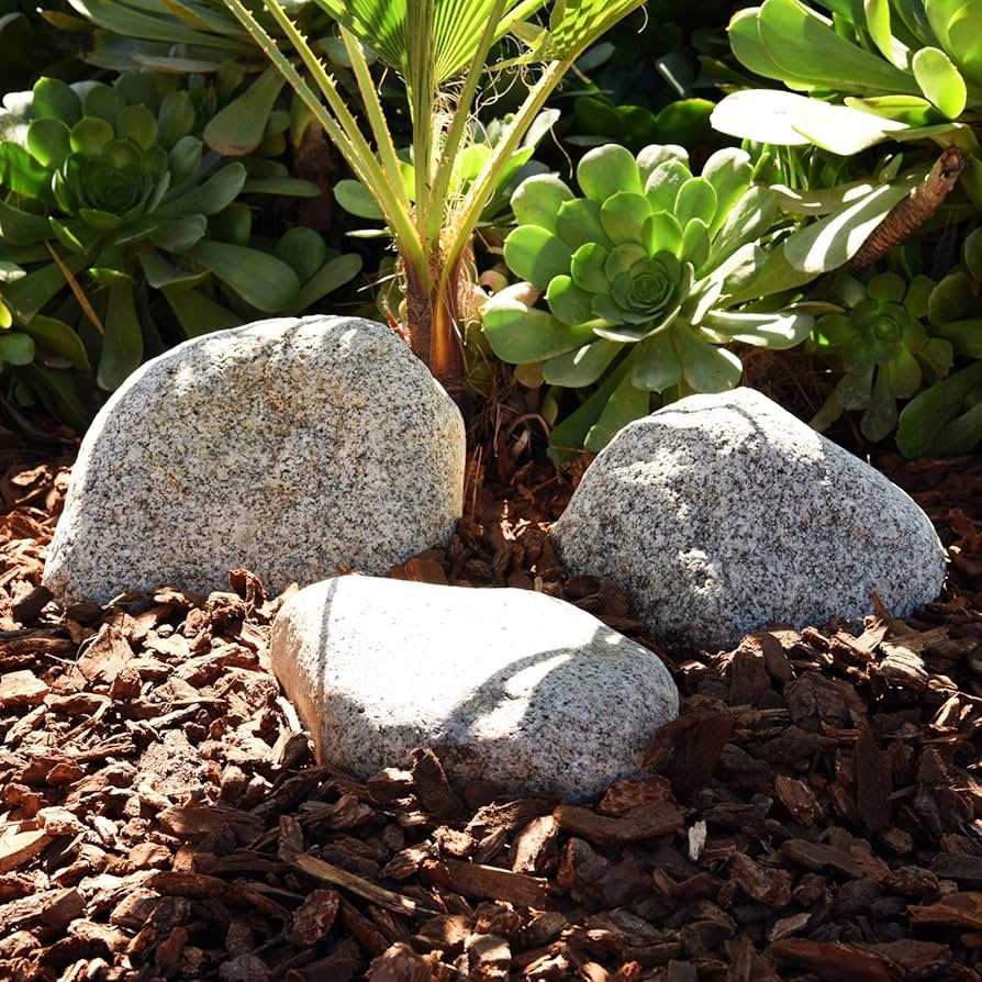 Amazon Natural Stone Boulders 1 1 5 Ft 10 Pack Landscape Garden Boulders Large Stone Rocks For Landscaping Gardening Rock Edging And Decorative Yard Accent Pieces 30 50 Lbs Per Boulder Home Kitchen