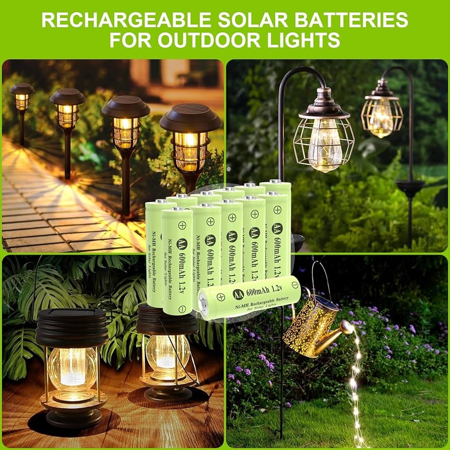 batteries for solar landscape lights