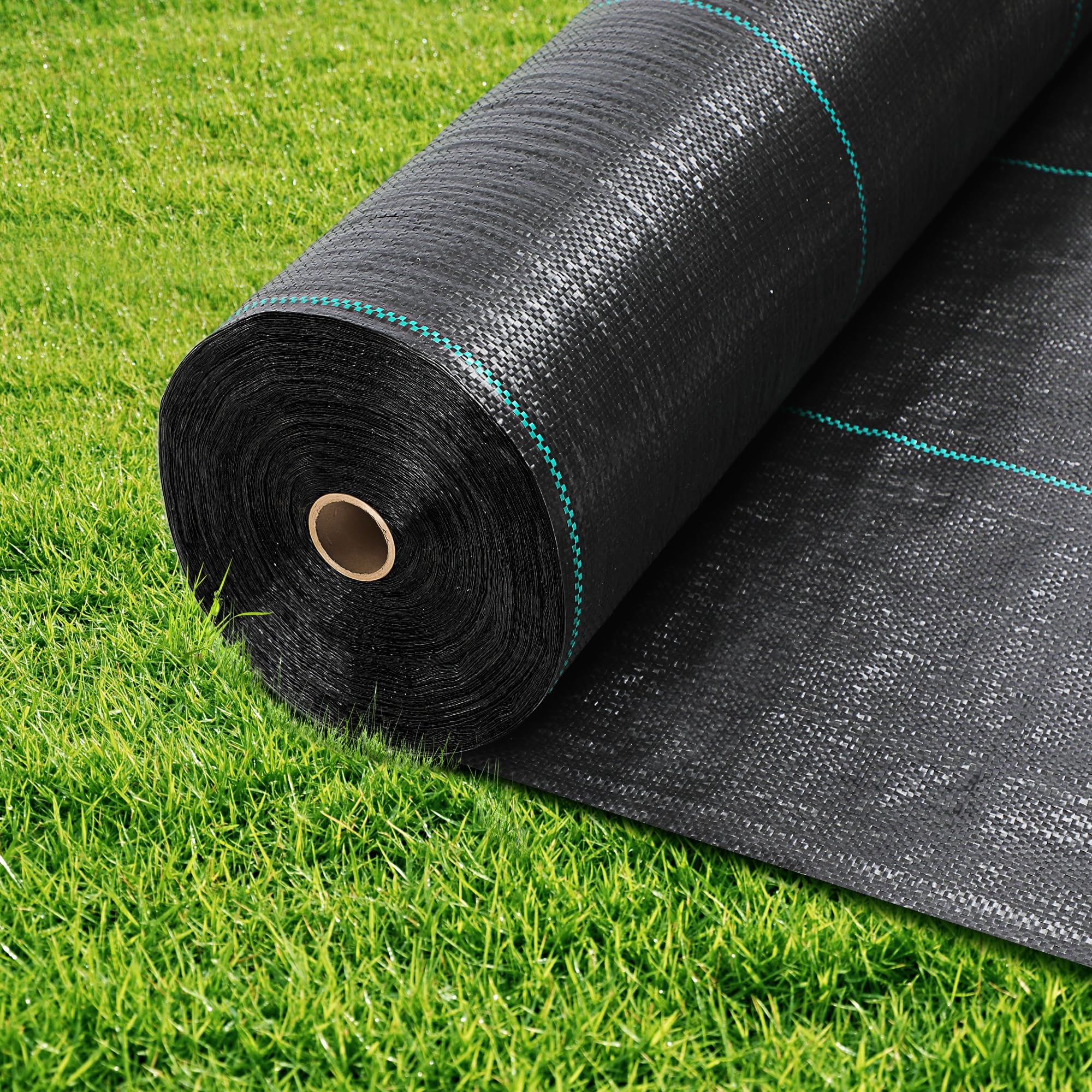 Amazon Rengue Weed Barrier Landscape Fabric 6 X 300FT Weed Blocker Garden Ground Cover Fabric 2 4 OZ Heavy Duty Garden Control Cloth Woven Geotextile Fabric For Landscaping Driveway Patio Lawn Garden