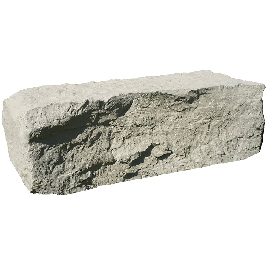 Amazon RTS Home Accents Large Landscape Rock Armor Stone Appearance Lightweight 41 W X 19 D X 13 H Sandstone Color Patio Lawn Garden