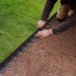 Amazon Vodaland No Dig Garden Border Edging For Straight Curved Or 90 Degree Landscaping Borders Durable HDPE With 8 Anchoring Stakes 20 Feet Black Patio Lawn Garden