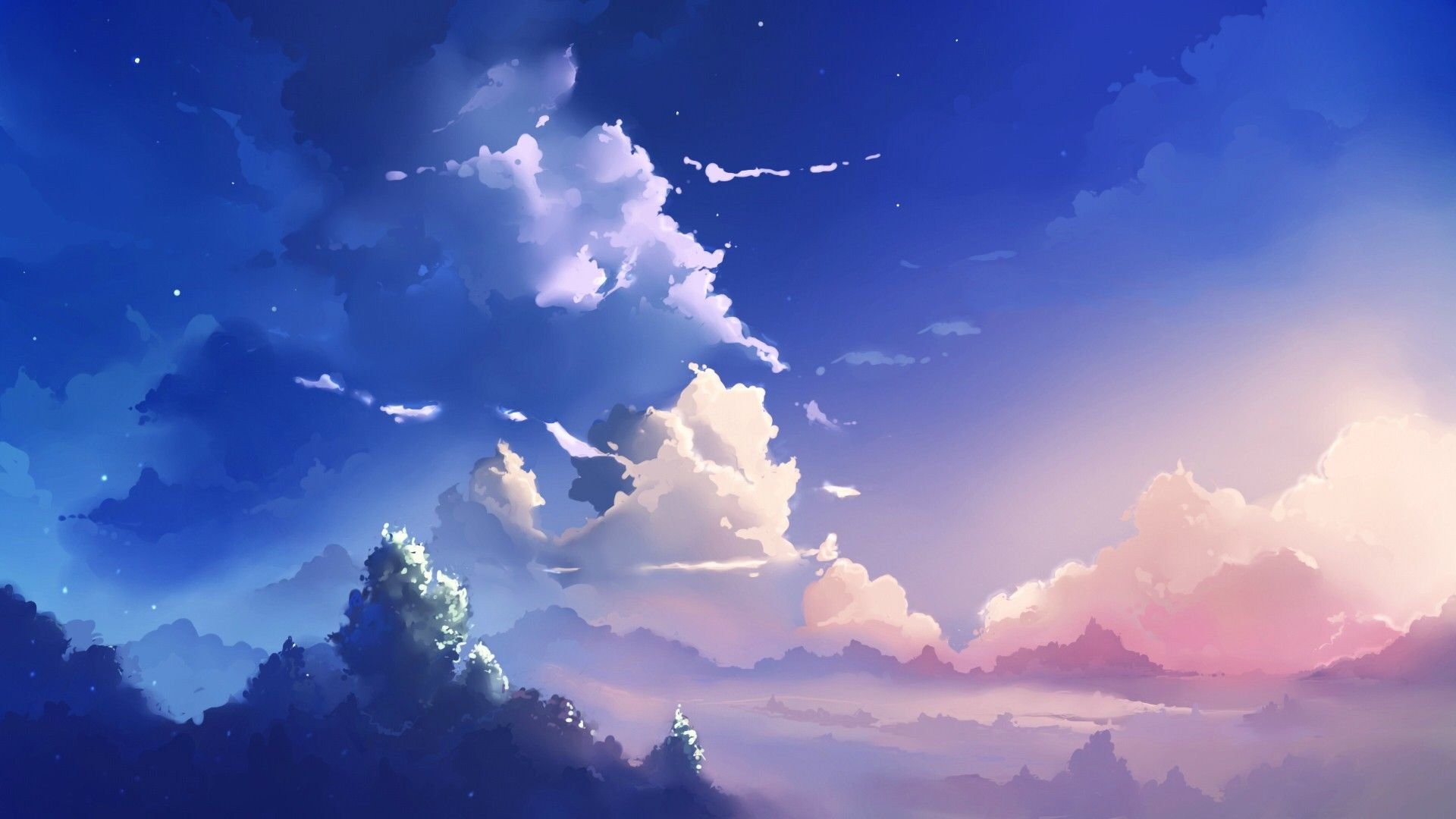 Anime Landscape HD Wallpaper 105805 Baltana