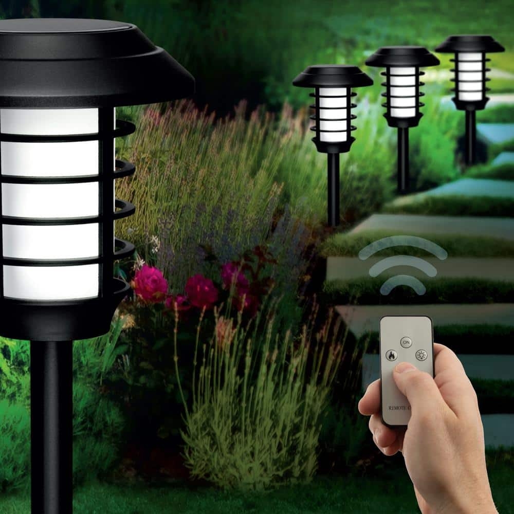 landscape lighting solar powered