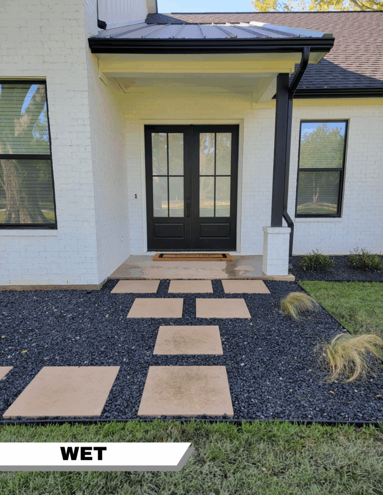 Black Star Gravel In Tyler TX All Natural Stone Grass