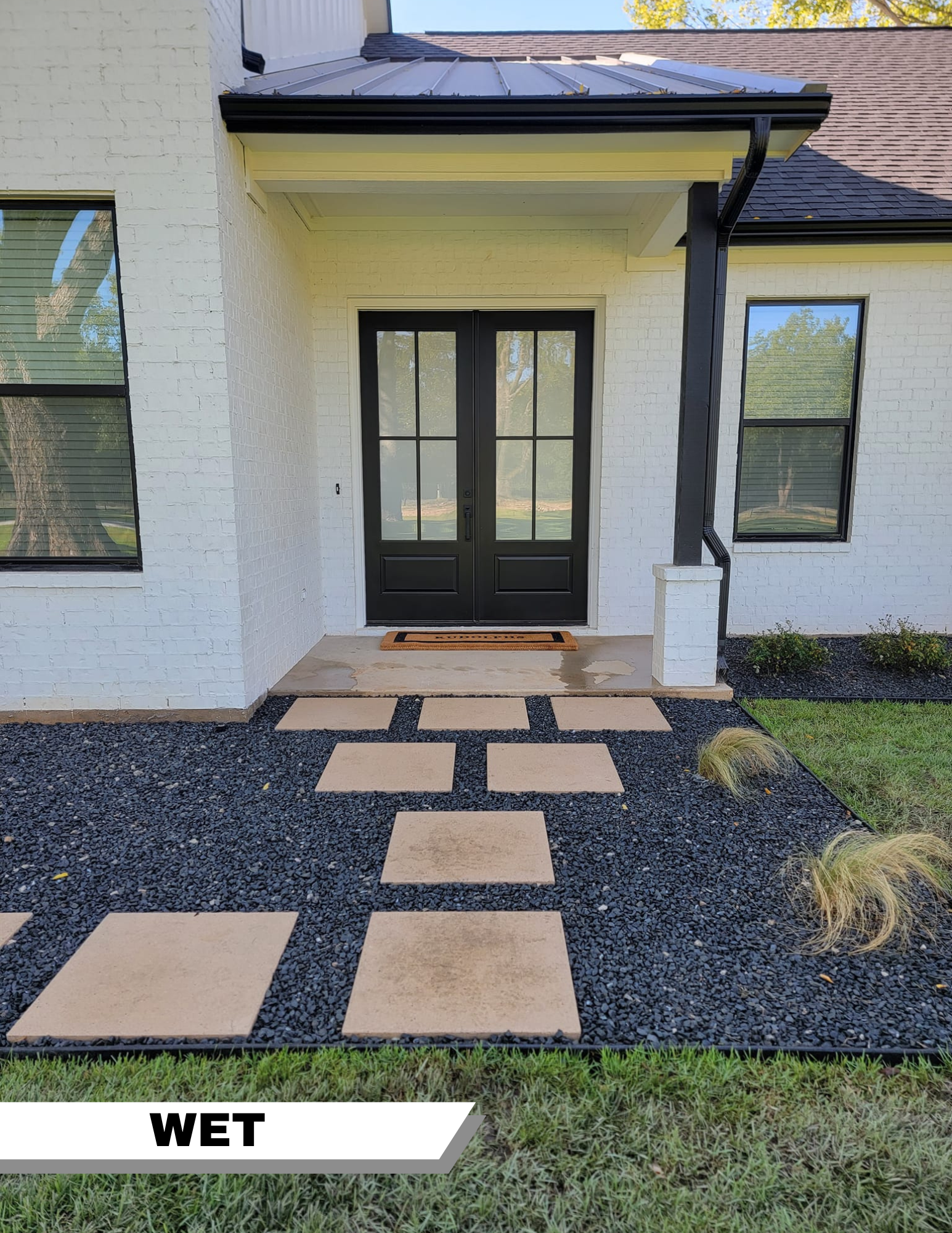 Black Star Gravel In Tyler TX All Natural Stone Grass