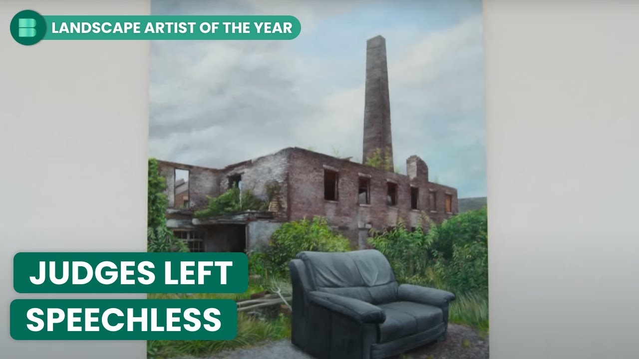 Blackpool Pleasure Beach Art STUNS Judges Landscape Artist Of The Year YouTube