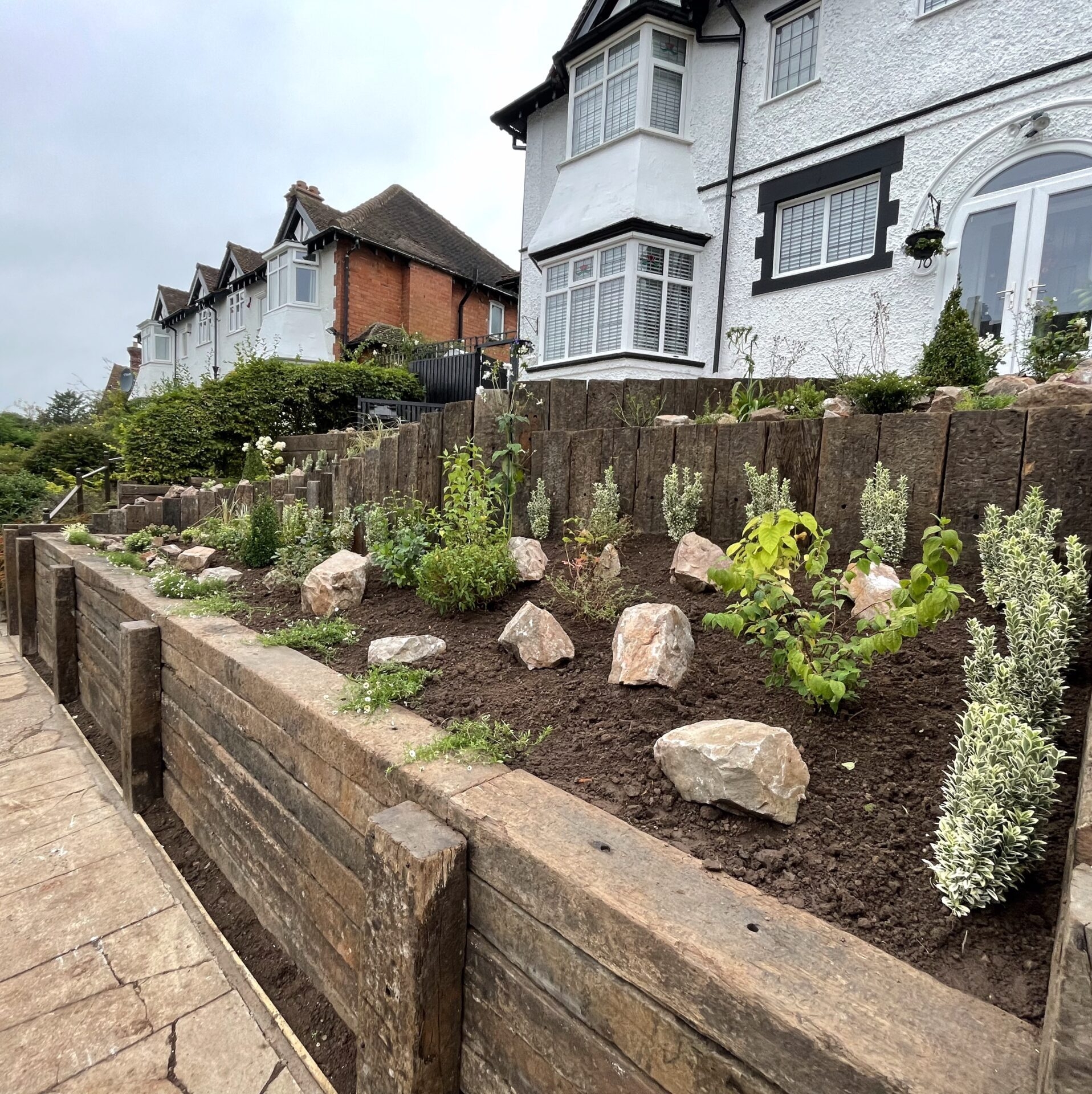 Bricks Roses Landscape Gardeners South Birmingham