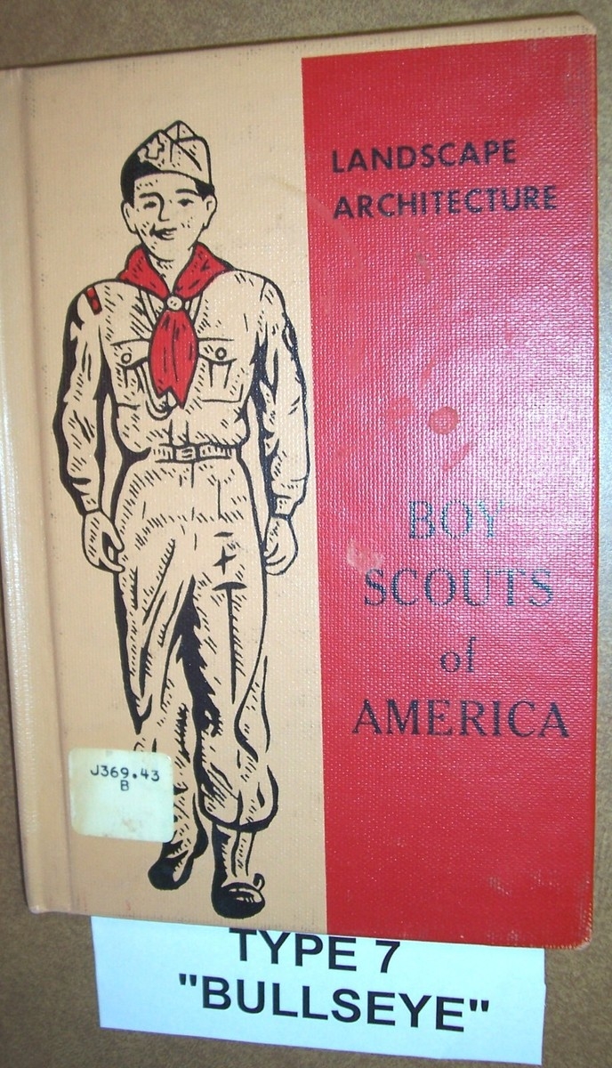 BSA Boy Scouts MERIT BADGE SERIES Library Hard Cover LANDSCAPE ARCHITECTURE Book EBay