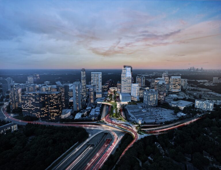 Buckhead Park Over GA400 AIA New York