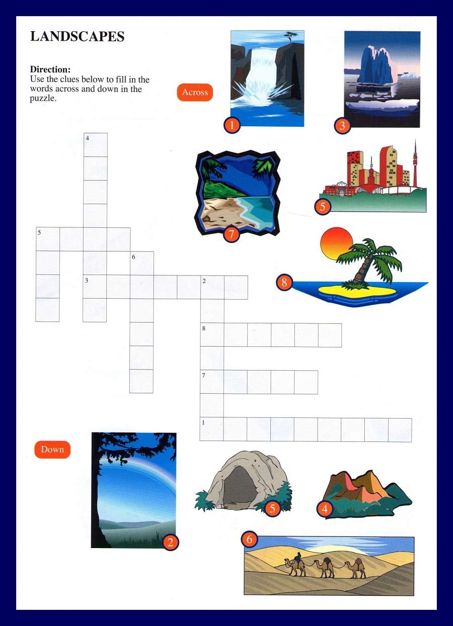 Building And Place Names Word Games