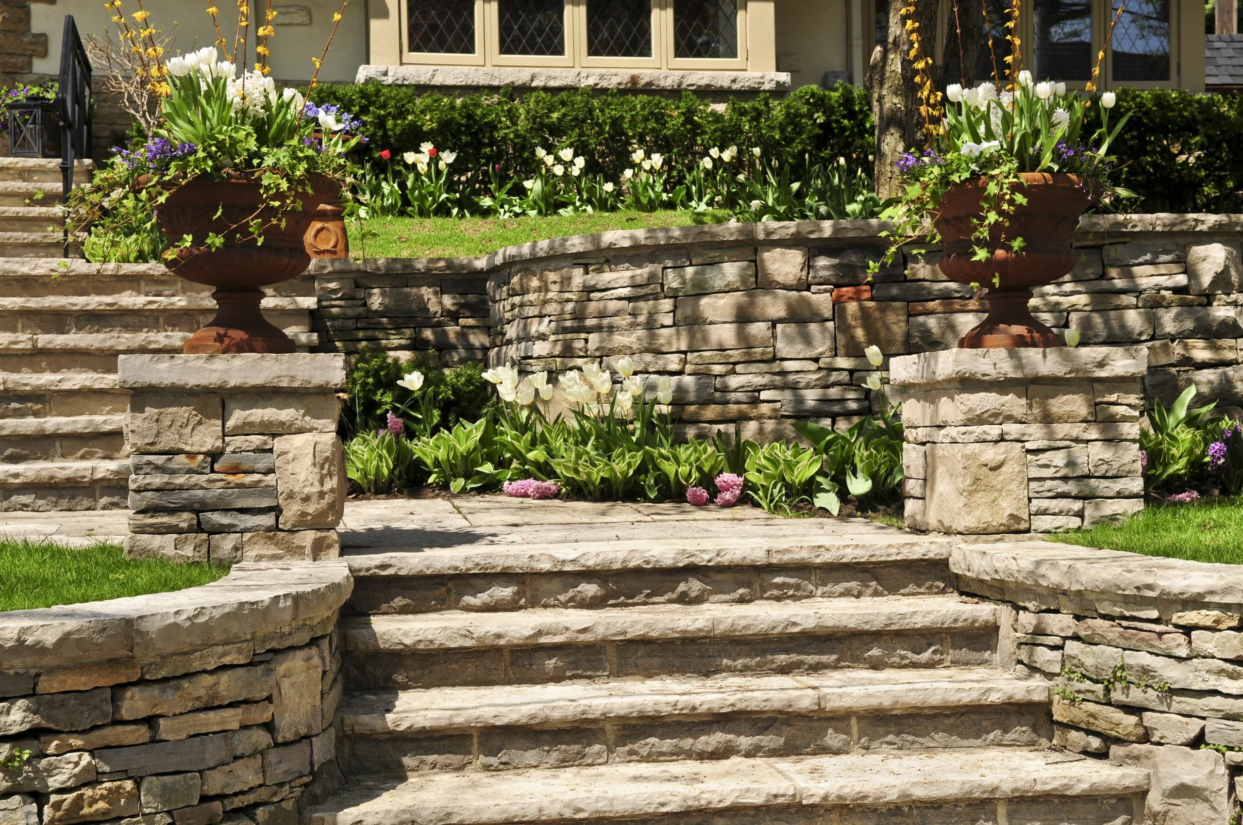 Cataldo Landscape MasonryHardscapes Natick MA Stone Wall Edition Cataldo Landscape Masonry