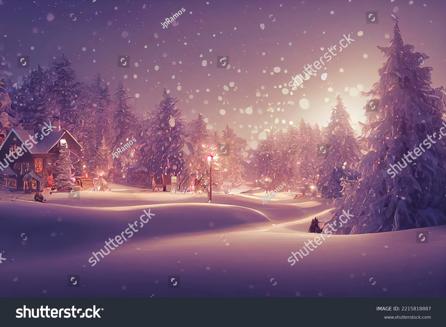 landscape of christmas