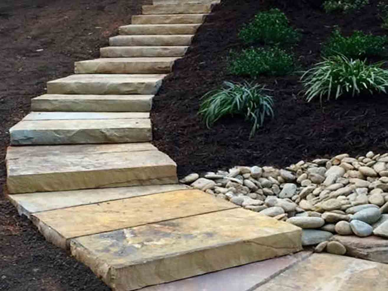 Colfax 18 X 48 Snapped Steps Green Stone Company