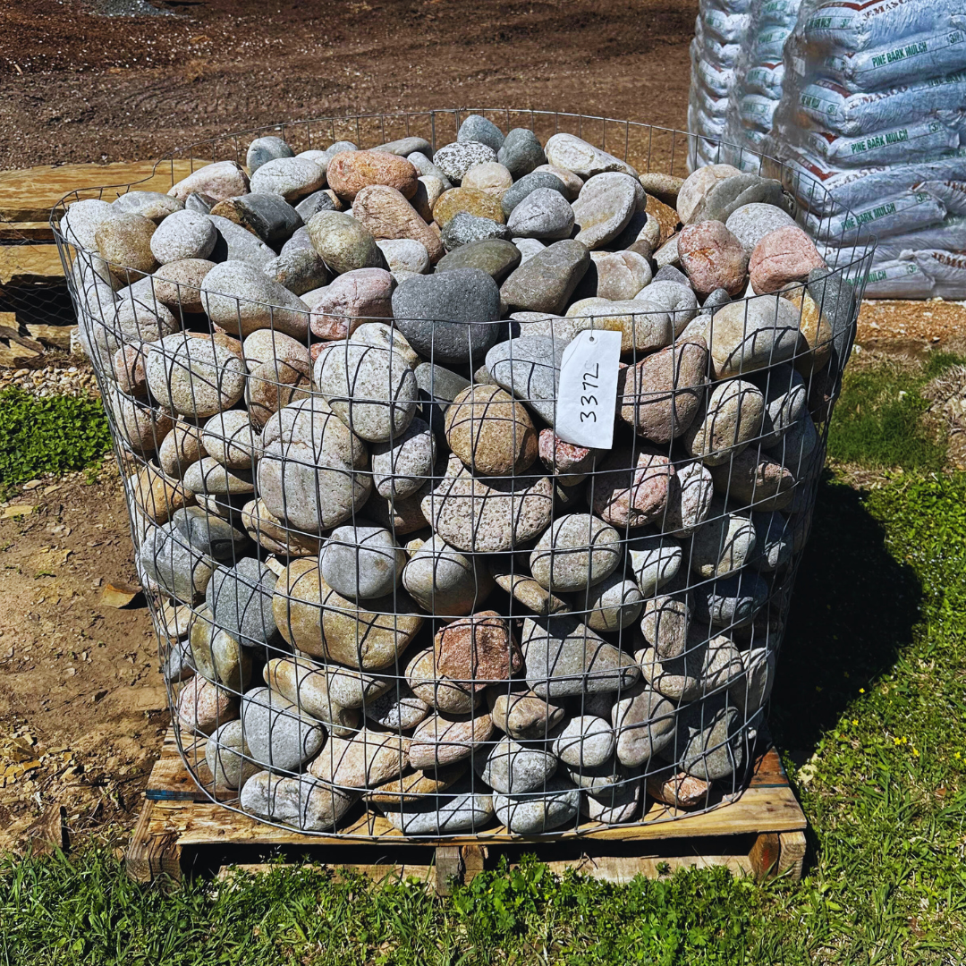Colorado Creek Rock 3 5 In Tyler TX All Natural Stone Grass