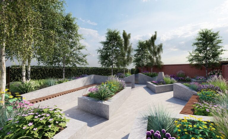 Commercial Landscape Design Lush Garden Design