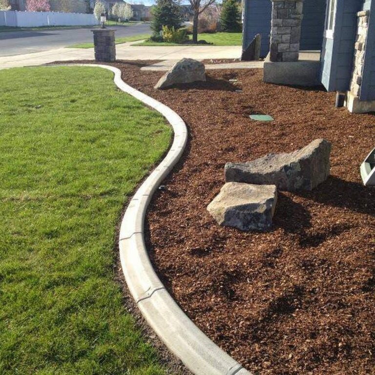 Concrete Curbing Styles And Stamps Landscape Edging
