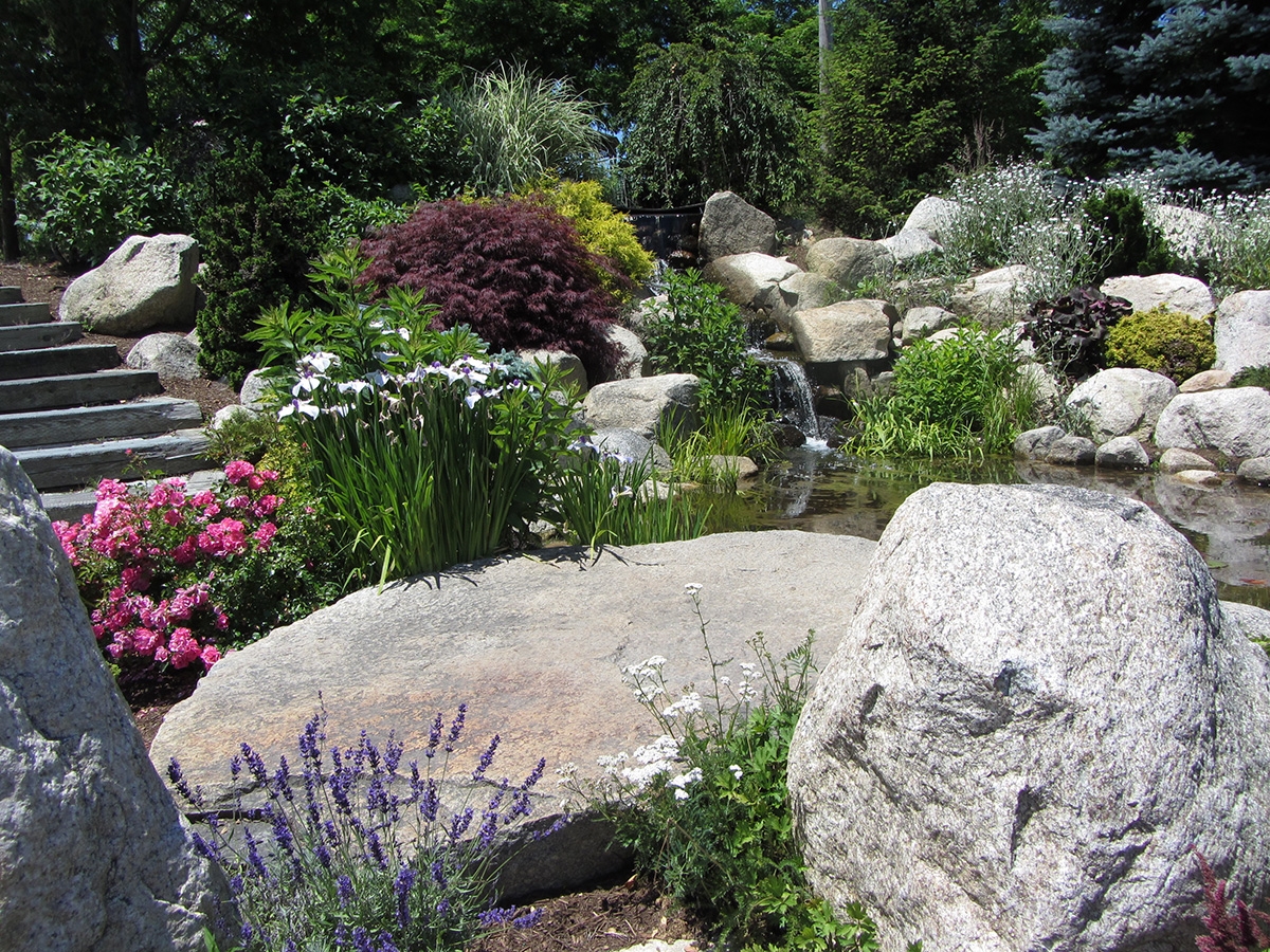 Create A Water Wise Garden With Stone Fine Gardening Create A Water Wise Garden With Stone Fine Gardening